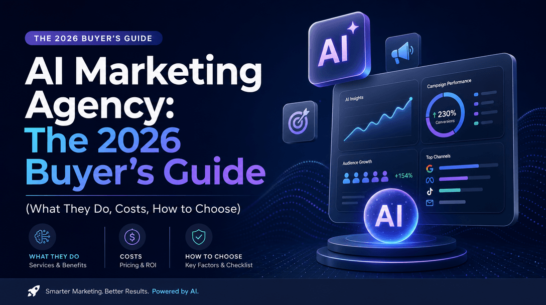 AI Marketing Agency: The 2026 Buyer's Guide (What They Do, Costs, How to Choose)
