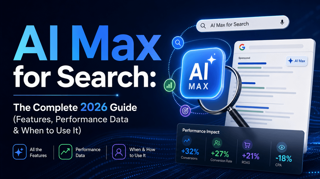 AI Max for Search: The Complete 2026 Guide (Features, Performance Data & When to Use It)
