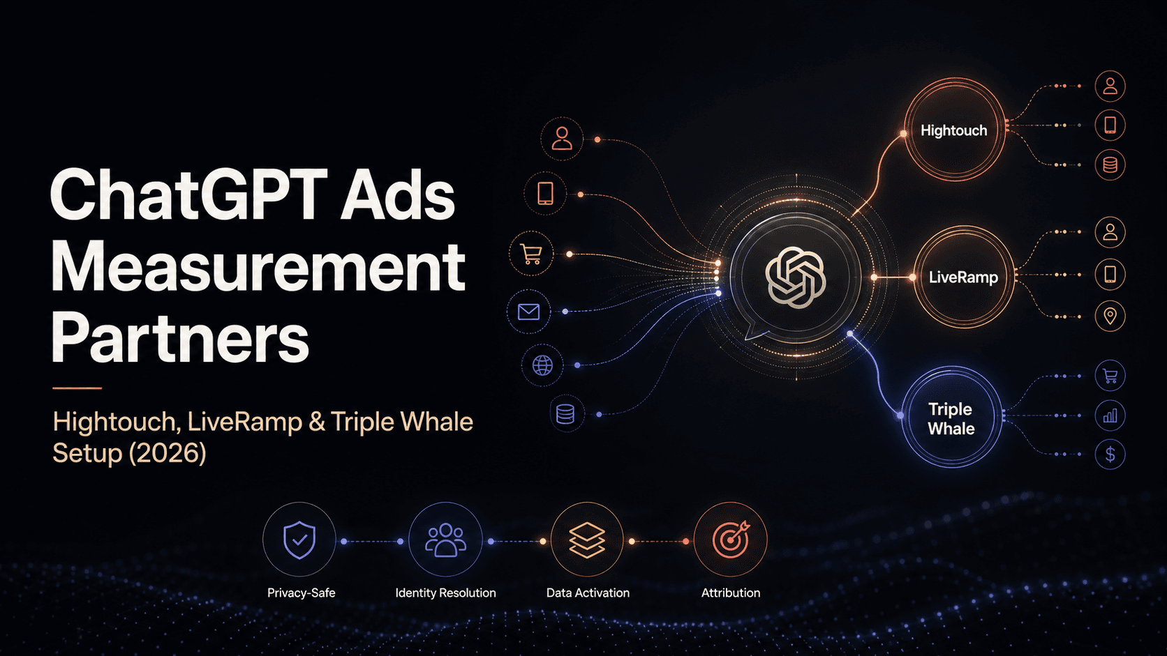 ChatGPT Ads Measurement Partners: Hightouch, LiveRamp and Triple Whale Setup (2026)