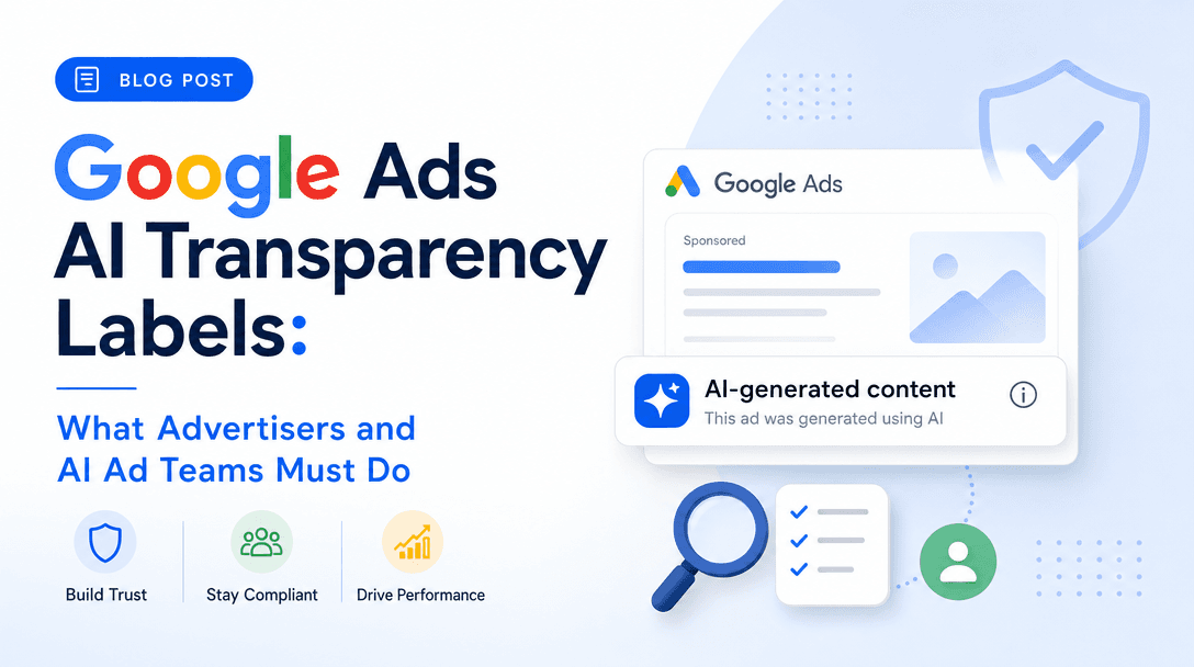 Google Ads AI Transparency Labels: What Advertisers and AI Ad Teams Must Do