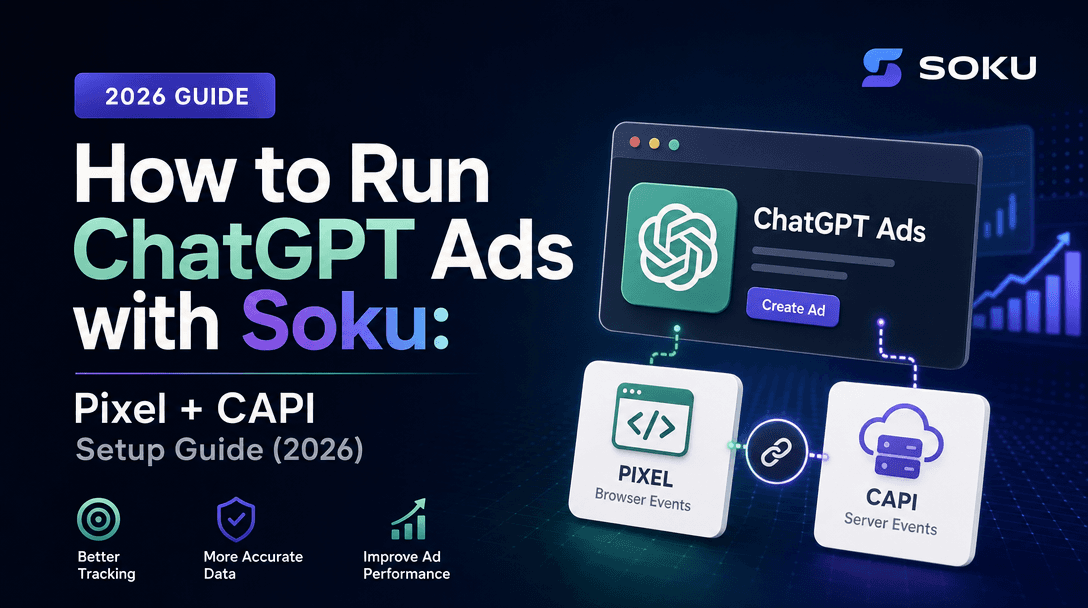 How to Run ChatGPT Ads with Soku: Pixel + CAPI Setup Guide (2026)